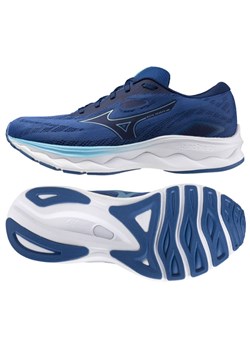 Buty Mizuno Wave Serene J1GC245901 niebieskie ze sklepu ButyModne.pl w kategorii Buty sportowe męskie - zdjęcie 174689995