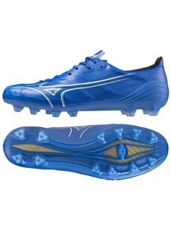 Buty Mizuno Alfa Japan Fg P1GA246027 niebieskie ze sklepu ButyModne.pl w kategorii Buty sportowe męskie - zdjęcie 174689999