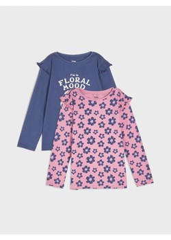 Sinsay - Koszulka z długimi rękawami - wielobarwny ze sklepu Sinsay w kategorii Bluzki dziewczęce - zdjęcie 174691606