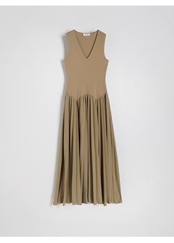 Reserved - Sukienka maxi - oliwkowy ze sklepu Reserved w kategorii Sukienki - zdjęcie 174692837