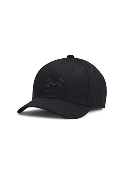 Chłopięca czapka z daszkiem Under Armour Youth Sportstyle Lockup Adj - czarna ze sklepu Sportstylestory.com w kategorii Czapki dziecięce - zdjęcie 174694155