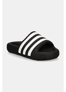 adidas Originals klapki Adilette 24 męskie kolor czarny IF9263 ze sklepu PRM w kategorii Klapki męskie - zdjęcie 174695545