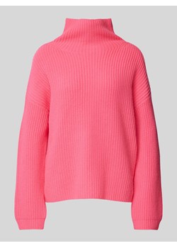 Sweter z dzianiny z golfem model ‘LONA’ ze sklepu Peek&Cloppenburg  w kategorii Swetry damskie - zdjęcie 174697476