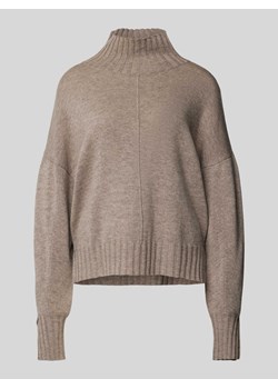 Sweter z dzianiny z golfem model ‘NIMA’ ze sklepu Peek&Cloppenburg  w kategorii Swetry damskie - zdjęcie 174697486