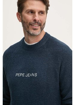 Pepe Jeans sweter CLOY męski kolor granatowy lekki PM702461 ze sklepu ANSWEAR.com w kategorii Swetry męskie - zdjęcie 174703766