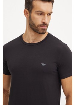 Emporio Armani Underwear t-shirt lounge 2-pack kolor biały gładki 111267 4F720 ze sklepu ANSWEAR.com w kategorii T-shirty męskie - zdjęcie 174704306