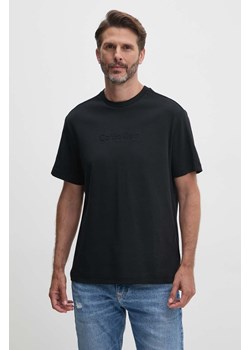 Calvin Klein t-shirt bawełniany męski kolor czarny gładki K10K112747 ze sklepu ANSWEAR.com w kategorii T-shirty męskie - zdjęcie 174704866