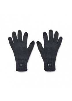 Męskie rękawiczki zimowe Under Armour UA Halftime Wool Glove - czarne ze sklepu Sportstylestory.com w kategorii Rękawiczki męskie - zdjęcie 174707626