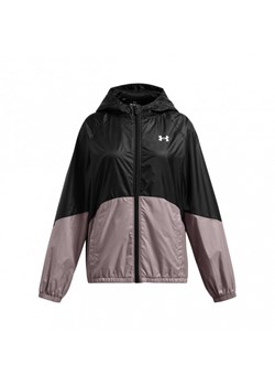 Dziewczęca kurtka wiatrówka Under Armour UA Sport Windbreaker Jkt - czarna ze sklepu Sportstylestory.com w kategorii Kurtki damskie - zdjęcie 174707639