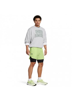 Męskie spodenki treningowe Under Armour UA Vanish Elite 2in1 Short - zielone ze sklepu Sportstylestory.com w kategorii Spodenki męskie - zdjęcie 174709429