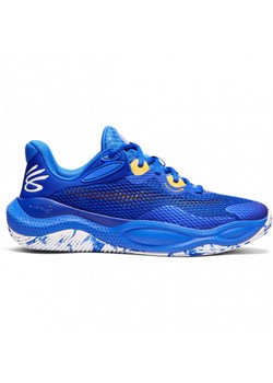 Buty do koszykówki uniseks Under Armour Curry Splash 24 - niebieskie ze sklepu Sportstylestory.com w kategorii Buty sportowe męskie - zdjęcie 174709535