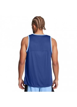 Męski top do koszykówki Under Armour UA Baseline Performance Tank - niebieski ze sklepu Sportstylestory.com w kategorii T-shirty męskie - zdjęcie 174709695