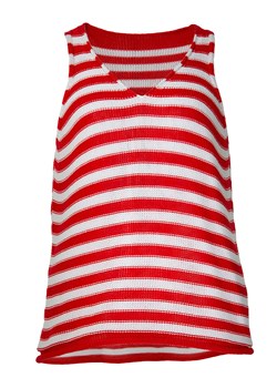 fimfi Top w kolorze czerwono-białym ze sklepu Limango Polska w kategorii Bluzki damskie - zdjęcie 174711588