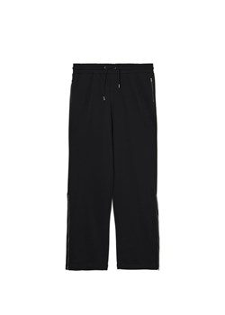 Cropp - Spodnie dresowe wide leg - czarny ze sklepu Cropp w kategorii Spodnie męskie - zdjęcie 174713515