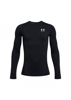 Chłopięcy longsleeve treningowy Under Armour UA Cg Armour Ls - czarny ze sklepu Sportstylestory.com w kategorii T-shirty męskie - zdjęcie 174716515