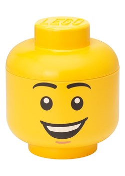 LEGO Pojemnik "Happy Boy" w kolorze żółtym - wys. 18,5 x Ø 16 cm ze sklepu Limango Polska w kategorii Przechowywanie - zdjęcie 174719147