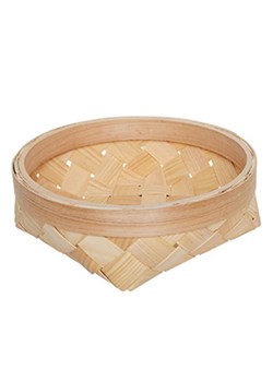 OYOY living design Koszyk "Sporta" w kolorze jasnobrązowym na pieczywo - 22 x 22 x 7 cm ze sklepu Limango Polska w kategorii Pojemniki kuchenne - zdjęcie 174719397