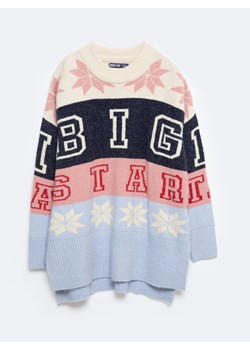 Sweter damski zimowy z logo BIG STAR Apresa 000 ze sklepu Big Star w kategorii Swetry damskie - zdjęcie 174723815