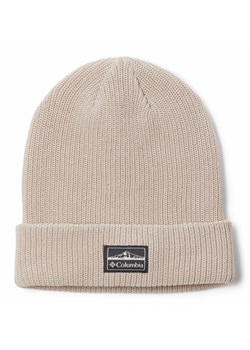 Czapka zimowa uniseks Columbia Lost Lager II Beanie - beżowa ze sklepu Sportstylestory.com w kategorii Czapki zimowe damskie - zdjęcie 174726549