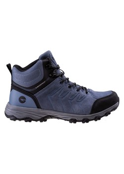 Buty Hi-Tec Helone Mid Wp 92800442373 niebieskie ze sklepu ButyModne.pl w kategorii Buty trekkingowe męskie - zdjęcie 174727225