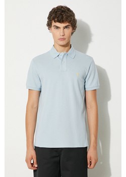 Polo Ralph Lauren polo bawełniane kolor niebieski 710680784 ze sklepu PRM w kategorii T-shirty męskie - zdjęcie 174727676