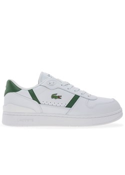 Buty Lacoste T-Clip 224 2 SMA 748SMA0031-1R5 - białe ze sklepu streetstyle24.pl w kategorii Buty sportowe męskie - zdjęcie 174727696