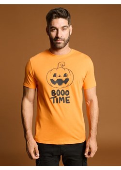 Sinsay - Koszulka Halloween - pomarańczowy ze sklepu Sinsay w kategorii T-shirty męskie - zdjęcie 174735567