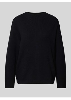 Sweter z dzianiny z okrągłym dekoltem ze sklepu Peek&Cloppenburg  w kategorii Swetry damskie - zdjęcie 174739665