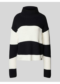 Sweter z dzianiny ze stójką ze sklepu Peek&Cloppenburg  w kategorii Swetry damskie - zdjęcie 174739809