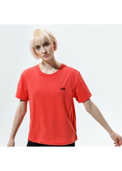 VANS T-SHIRT WM JUNIOR V BOXY HOT CORAL ze sklepu Sizeer w kategorii Bluzki damskie - zdjęcie 174744175