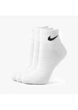 NIKE SKARPETY 3PPK QUARTER WHITE ze sklepu Sizeer w kategorii Skarpetki męskie - zdjęcie 174745837