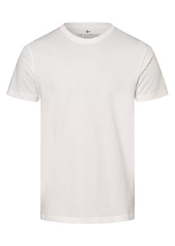 Nils Sundström T-shirt męski Mężczyźni Dżersej biały jednolity ze sklepu vangraaf w kategorii T-shirty męskie - zdjęcie 174746149