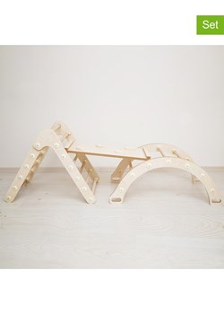 Woody Kids 3-częściowy zestaw do wspinaczki - 3+ ze sklepu Limango Polska w kategorii Zabawki - zdjęcie 174746738