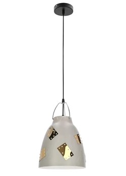 Nowoczesna szara lampa wisząca - D-152 S2-R02 ze sklepu Edinos.pl w kategorii Lampy wiszące - zdjęcie 174749246