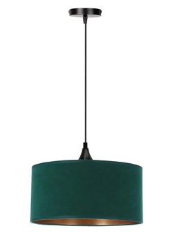 Ciemnozielona welurowa lampa wisząca - 5X D183 H4-M60 ze sklepu Edinos.pl w kategorii Lampy wiszące - zdjęcie 174749296