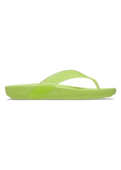 Crocs Japonki &quot;Splash Glossy&quot; w kolorze zielonym ze sklepu Limango Polska w kategorii Klapki damskie - zdjęcie 174750427