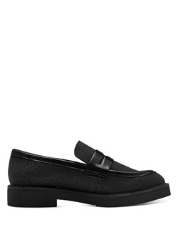Marco Tozzi Slippersy w kolorze czarnym ze sklepu Limango Polska w kategorii Półbuty damskie - zdjęcie 174750908