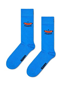 Happy Socks skarpetki Sausage Sock kolor niebieski P001576 ze sklepu ANSWEAR.com w kategorii Skarpetki damskie - zdjęcie 174753587