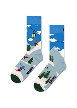 Happy Socks skarpetki Snowboard Sock kolor niebieski P001511 ze sklepu ANSWEAR.com w kategorii Skarpetki damskie - zdjęcie 174753609