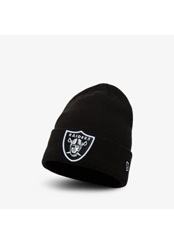 NEW ERA CZAPKA NFL ESSENTIAL CUFF KNIT RAIDERS OAKLAND RAIDE ze sklepu Sizeer w kategorii Czapki zimowe męskie - zdjęcie 174756857