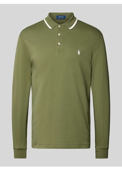 Koszulka polo o kroju slim fit z wyhaftowanym logo ze sklepu Peek&Cloppenburg  w kategorii T-shirty męskie - zdjęcie 174759167