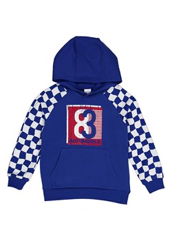 Fred´s World by GREEN COTTON Bluza &quot;Racing&quot; w kolorze niebiesko-białym ze sklepu Limango Polska w kategorii Bluzy chłopięce - zdjęcie 174770597