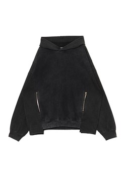 Cropp - Bluza z kapturem z dodatkowymi panelami - czarny ze sklepu Cropp w kategorii Bluzy męskie - zdjęcie 174770847