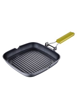 Benetton Patelnia grillowa w kolorze czarno-zielonym - 24 x 24 cm ze sklepu Limango Polska w kategorii Garnki - zdjęcie 174776016