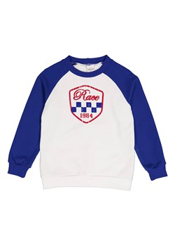 Fred´s World by GREEN COTTON Bluza &quot;Racing&quot; w kolorze biało-niebieskim ze sklepu Limango Polska w kategorii Bluzy chłopięce - zdjęcie 174776179