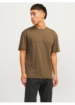 Jack &amp; Jones Koszulka &quot;Estar&quot; w kolorze brązowym ze sklepu Limango Polska w kategorii T-shirty męskie - zdjęcie 174776509