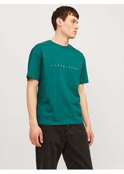 Jack &amp; Jones Koszulka &quot;Estar&quot; w kolorze morskim ze sklepu Limango Polska w kategorii T-shirty męskie - zdjęcie 174776516