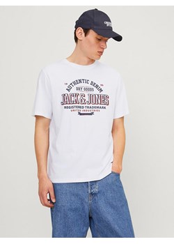 Jack &amp; Jones Koszulka w kolorze białym ze sklepu Limango Polska w kategorii T-shirty męskie - zdjęcie 174776575