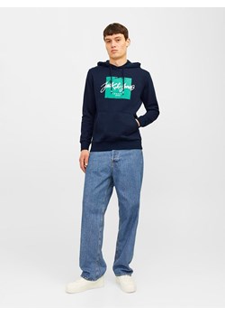 Jack &amp; Jones Bluza &quot;Tiley&quot; w kolorze granatowym ze sklepu Limango Polska w kategorii Bluzy męskie - zdjęcie 174776605