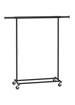 SONGMICS Garderoba stojąca w kolorze czarnym - 132 x 160 x 45,5 cm ze sklepu Limango Polska w kategorii Szafy - zdjęcie 174776728